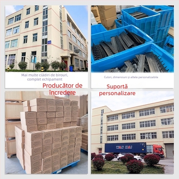 Bandă de legare documente, din plastic, model Binding strip, 10 găuri, ambalaj din carton