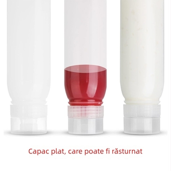 Set HC din plastic cu cinci găuri pentru condimente lichide – sosuri, dressing pentru salată, bucătărie