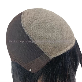 Perucă masculină cu cap Nine-Point – păr uman, complet lucrată manual, acoperire pentru căderea părului, fără vopsire sau îndreptare