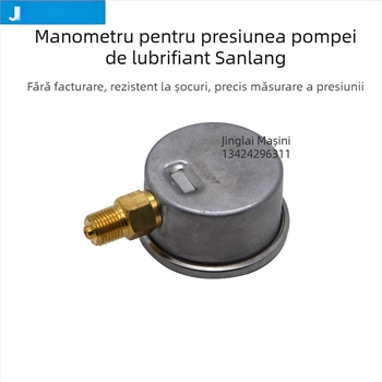 Manometru cu diafragmă, model 0-10MPA; intervalul 0-10 MPa; conexiuni: 1/4, M10×1, 12×1.25