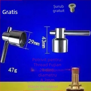 Mâner pentru robinet unghiular mic, pentru mașină de spălat/chiuvetă — ABS plastic, Wei Siyu, personalizare procesare disponibilă, stil nou chinezesc