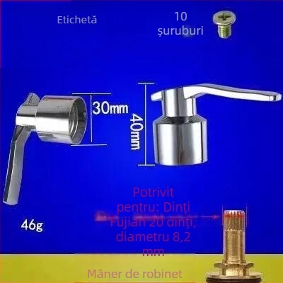 Mâner pentru robinet unghiular mic, pentru mașină de spălat/chiuvetă — ABS plastic, Wei Siyu, personalizare procesare disponibilă, stil nou chinezesc