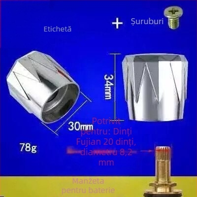 Mâner pentru robinet unghiular mic, pentru mașină de spălat/chiuvetă — ABS plastic, Wei Siyu, personalizare procesare disponibilă, stil nou chinezesc