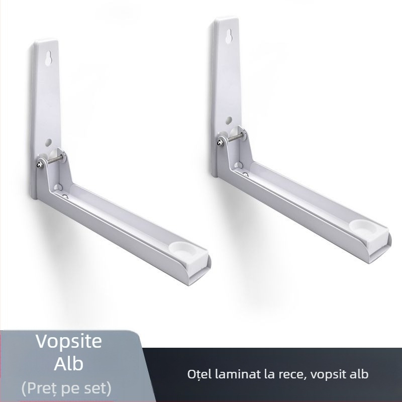 Raft montat pe perete pentru cuptor cu microunde, oțel inoxidabil 201, marcă Unique