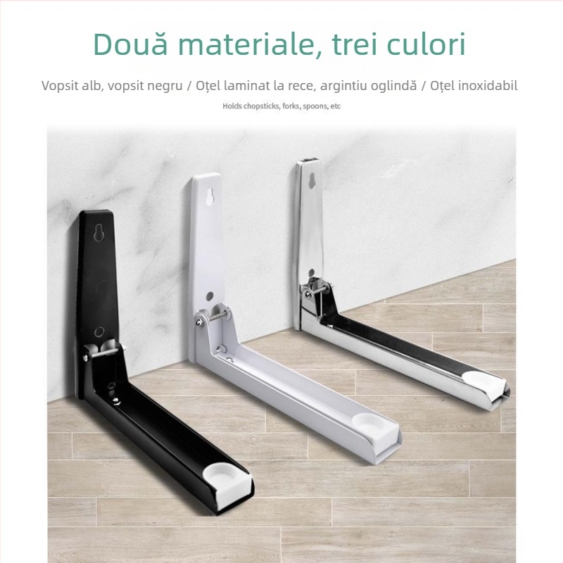 Raft montat pe perete pentru cuptor cu microunde, oțel inoxidabil 201, marcă Unique