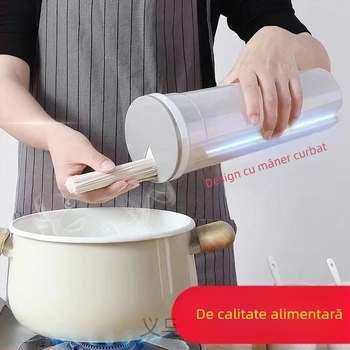 Crisper – recipient plastic pentru bucătărie, capacitate 1–2 L, formă rotundă, stil lux discret