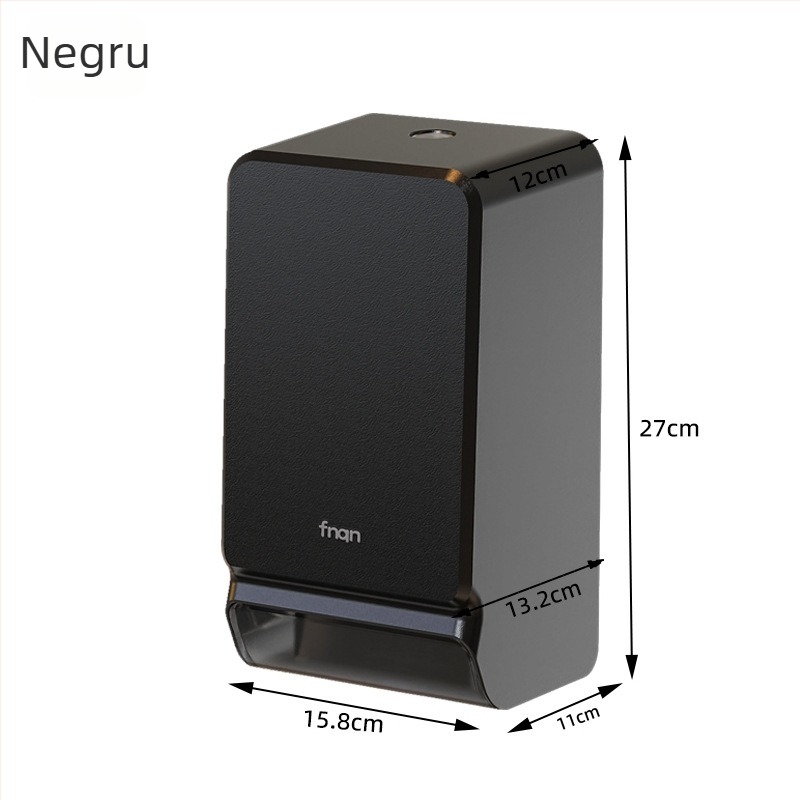 Cutie pentru șervețele montată pe perete, fără găuri, din plastic, model fq3008, pachet 16, multifuncțional, stil modern minimalist