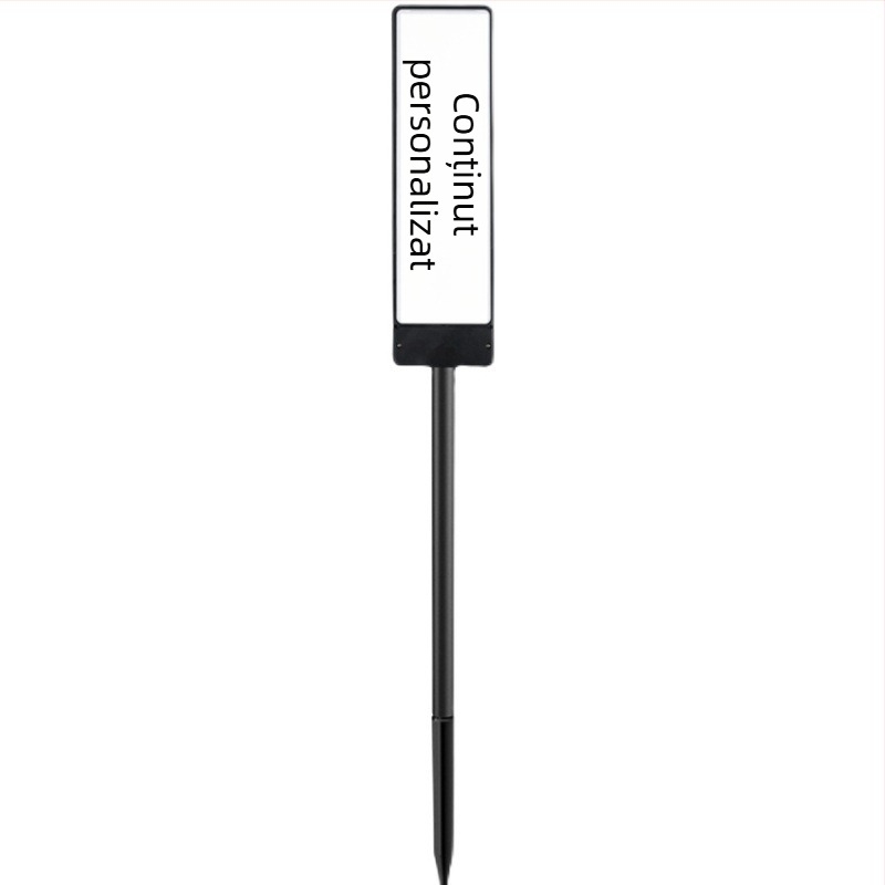 Semn de număr pentru exterior, alimentat cu energie solară, fără cabluri, cu personalizare disponibilă (Brand: 1; Nu este importat)