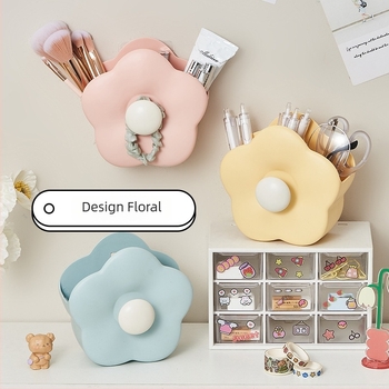 Cutie de depozitare pentru articole de papetărie cu compartimente – plastic PP, capacitate 2 L, modelul 8792, stil modern minimalist, organizator de birou