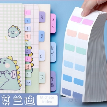 Morandi etichetă pentru notițe – bandă de etichete cu aderență puternică pentru studenți (Brand: Looking for a Bear; Număr de pagini interne: 10; Poate fi lipită: Da; Autorizare IP: Nu)