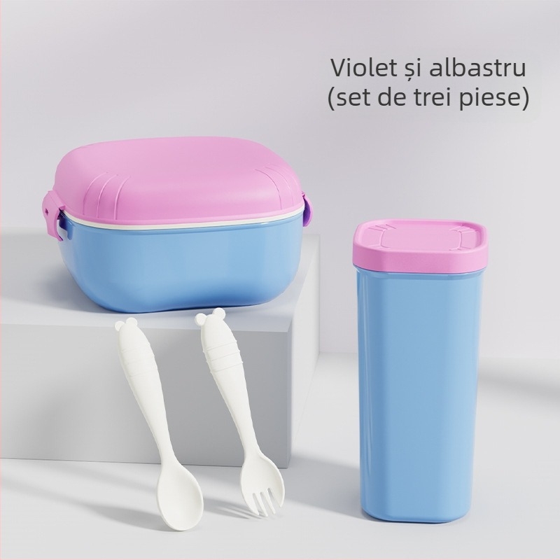 Cutii de prânz din polipropilen de calitate alimentară, compatibile cu microundele, formă pătrată, capacitate 501–800 ml, set de 48 buc