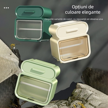Cutie de baie pentru hârtie igienică, montaj pe perete, impermeabilă, din plastic, model B1554, multifuncțională, potrivită pentru baie, sufragerie și mașină