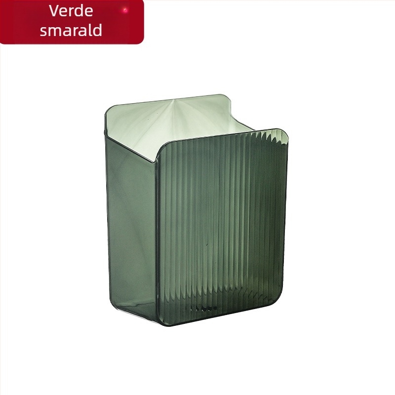 Organizator pentru cosmetice și pensule, model mare, rășină, model cu dungi, capacitate 2L