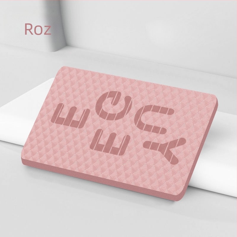 Covor de yoga pentru antrenament de bază și echilibru, cu pernă groasă pentru cot și genunchi, TPES material, grosime 6 mm