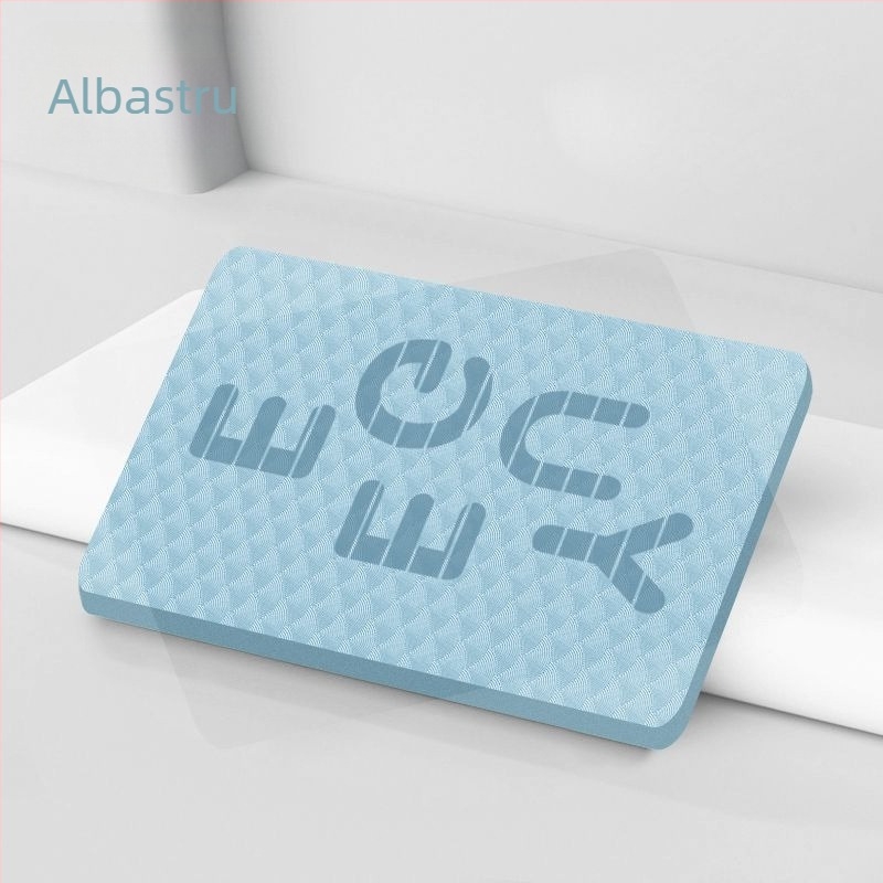 Covor de yoga pentru antrenament de bază și echilibru, cu pernă groasă pentru cot și genunchi, TPES material, grosime 6 mm