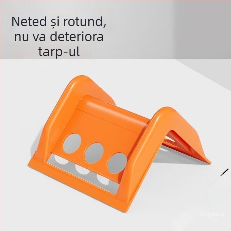 Protector de colț din plastic, în formă de U, pentru mărfuri, protejează colțurile în timpul etanșării cu prelata, opțiuni de ambalare: 1, 5, 10, 20, 30 bucăți