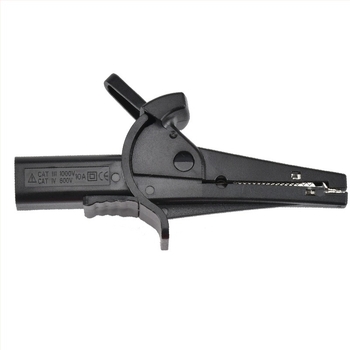 Clește crocodil pentru conector banana, model KSY-806, carcasă din nylon