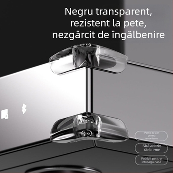 Protector de colț cu airbag, auto-adeziv, siguranță pentru copii, înveliș moale, protector de colț invizibil (Brand Shield dad, Formă: unghi drept, Origine: Taizhou, Ambalare: 500)