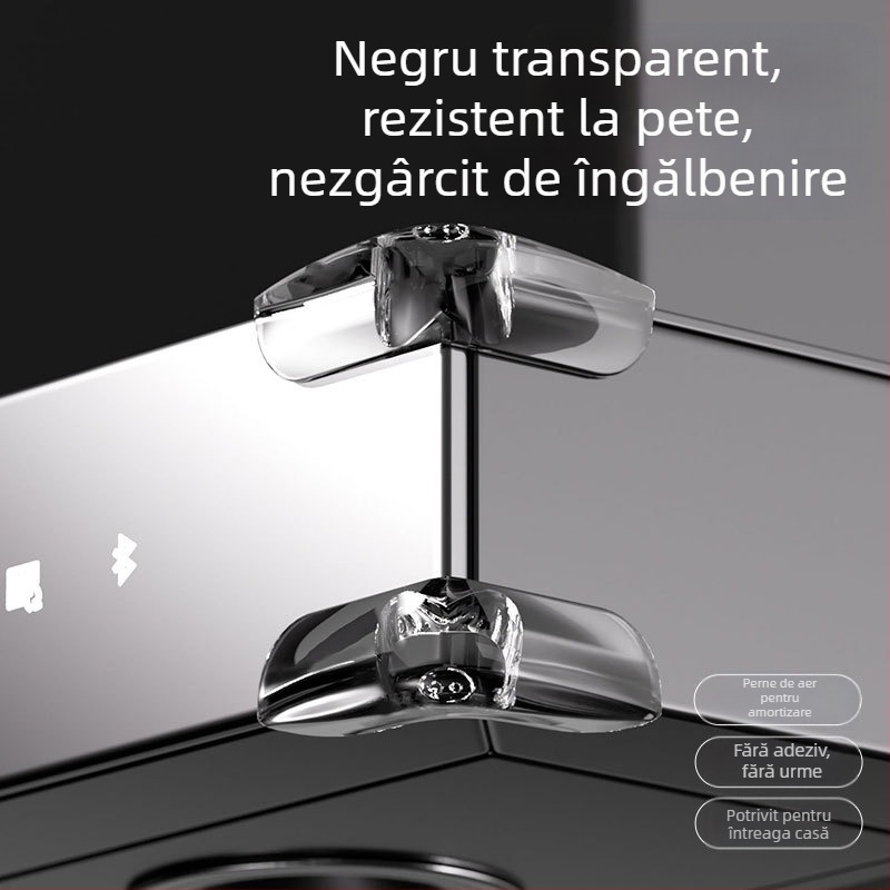 Protector de colț cu airbag, auto-adeziv, siguranță pentru copii, înveliș moale, protector de colț invizibil (Brand Shield dad, Formă: unghi drept, Origine: Taizhou, Ambalare: 500)