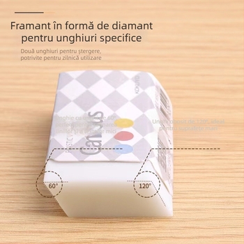 Radieră pentru creion, formă diamant, brand National Reputation, model WSG-ERH1, PVC