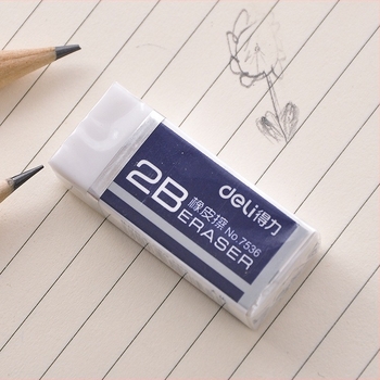 Radieră 2B pentru elevi și artă – Soumei/Show Charm, model 2B, material: gumă, potrivit ca dar