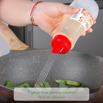 NAKAYA recipientă de tip squeeze cu cinci orificii pentru sosuri, din plastic, pentru sosuri lipicioase, design modern minimalist, lansată în primăvara lui 2017.