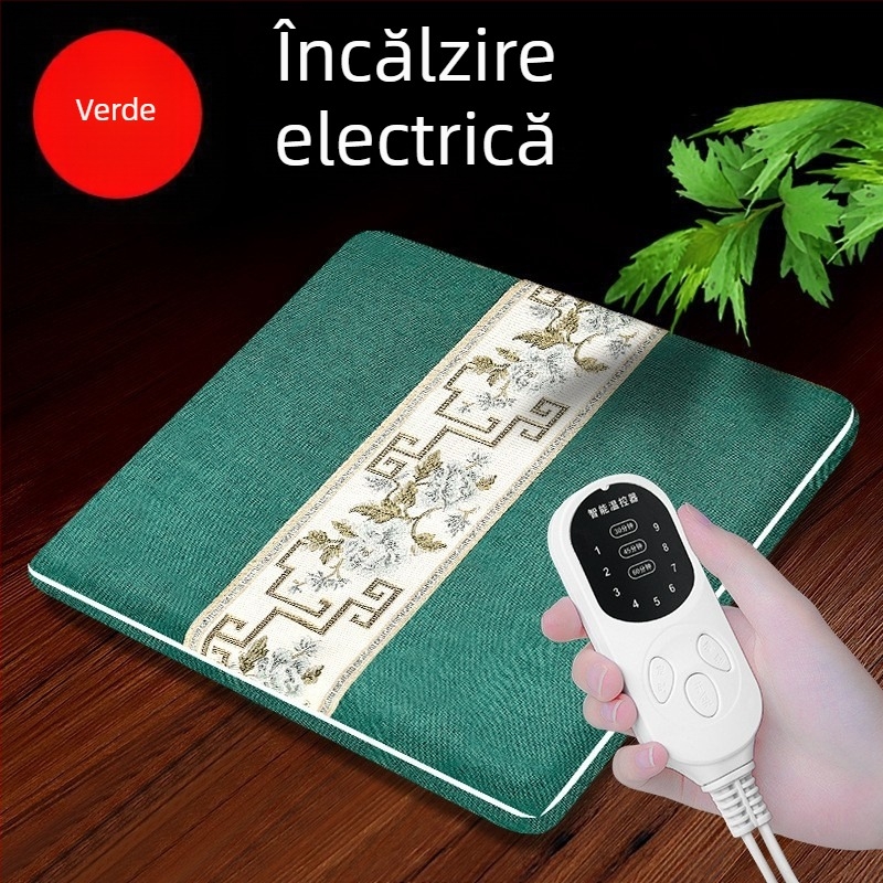 Perna încălzită pentru scaun, pentru iarnă, unisex, alimentare USB, multifuncțională