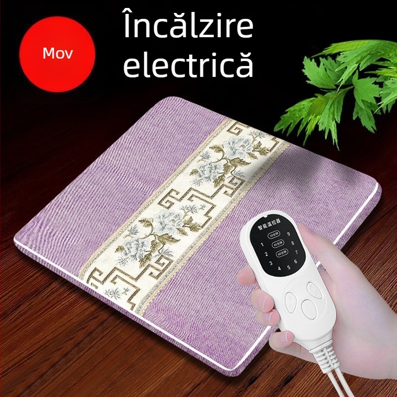 Perna încălzită pentru scaun, pentru iarnă, unisex, alimentare USB, multifuncțională
