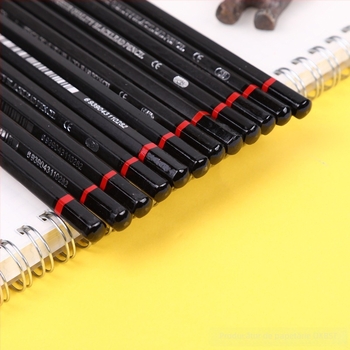 Set profesional de creioane pentru schițe, creioane din lemn, 12 bucăți, 2H-8B