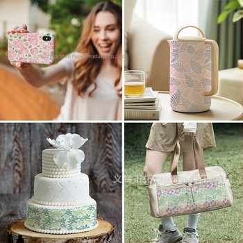 Șablon de desen pe placă PET cu frunze goale, pentru pictură cu flori și plante, Deepen, material ecologic