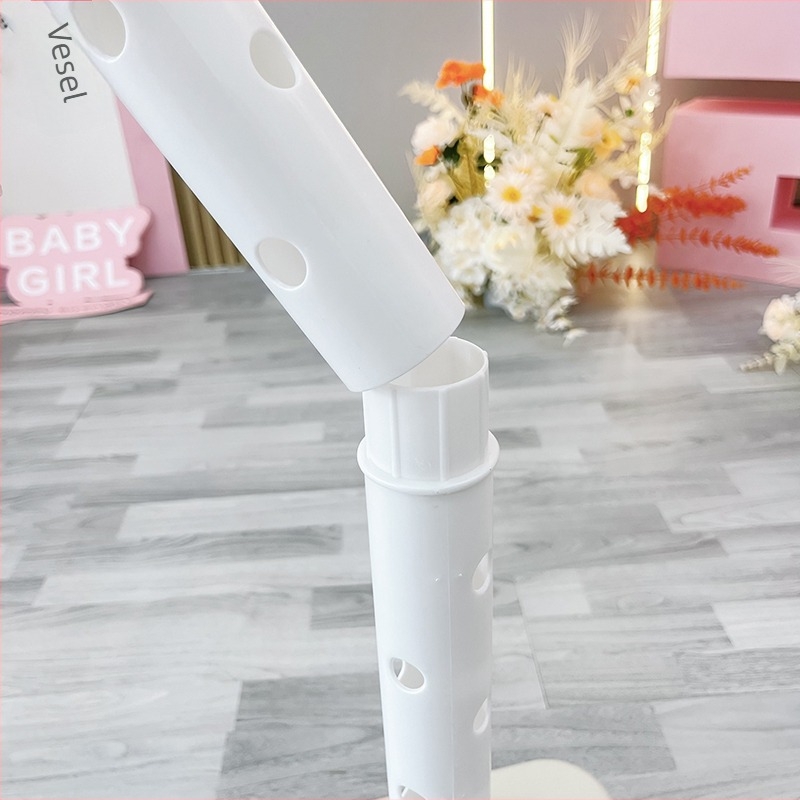 Stativ pentru baloane — Zi xi marcă, Construcție din folie de aluminiu, Formă rotundă, Compatibil cu baloane de 12 inch, Tip baloane: jucării