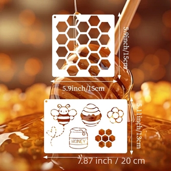 Purple butterfly șablon și matriță PET cu design fagure gol pentru pereți și graffiti pe mobilier