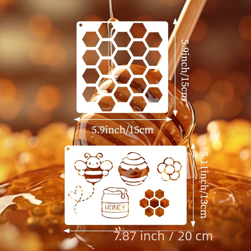 Purple butterfly șablon și matriță PET cu design fagure gol pentru pereți și graffiti pe mobilier