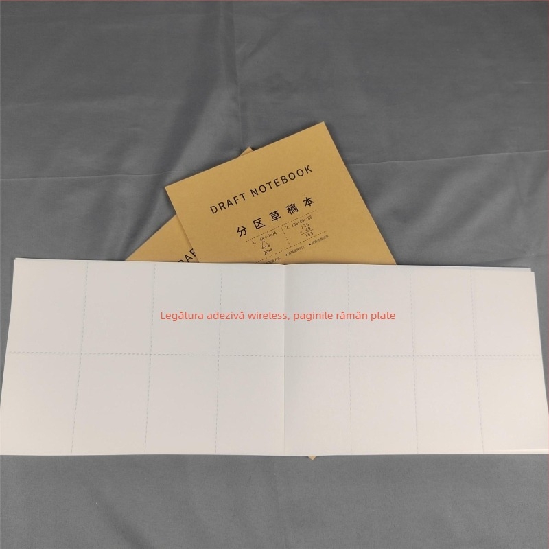 Mary 16K caiet de schițe secționat pentru elevi — stil plic, imprimare siglă disponibilă, personalizare