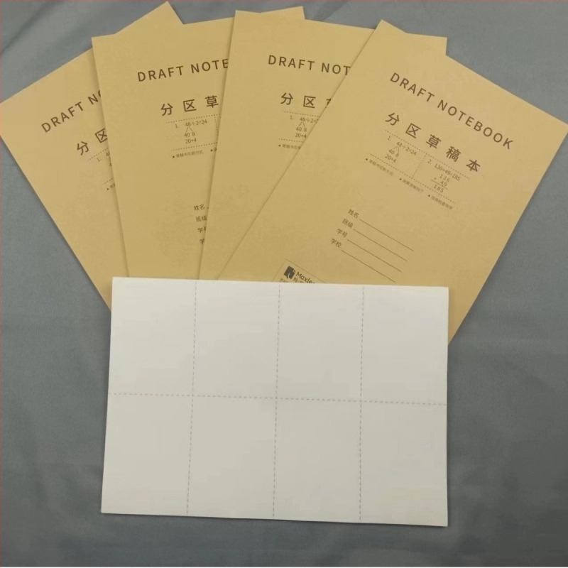 Mary 16K caiet de schițe secționat pentru elevi — stil plic, imprimare siglă disponibilă, personalizare