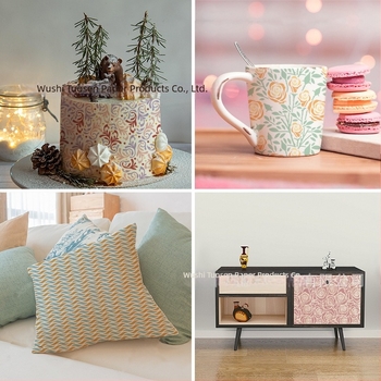 Șablon pentru pictură pe torturi – Model roz rulă – Material PET – Brand Deepen – Șablon DIY transparent floral