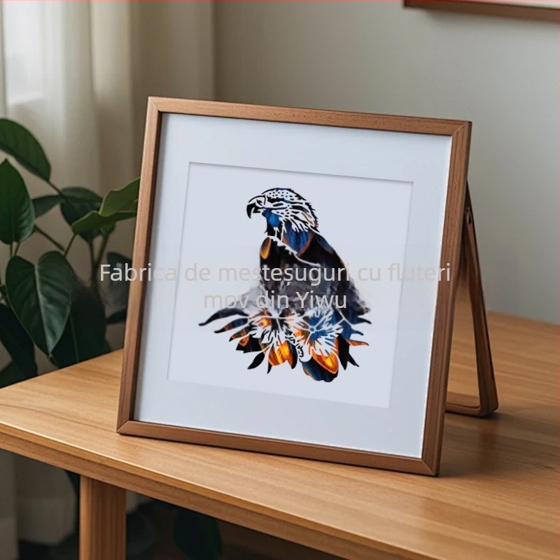 Șablon de desen cu siluete de animale, export internațional, PET, cod A1102, brand Yiwu City Purple Butterfly Crafts Factory