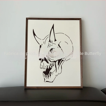 Șablon DIY pentru pictură pe craniu, material PET, marcă Purple Butterfly, fără autorizare IP