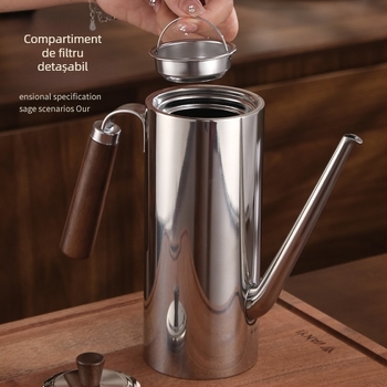 New Xianda sticlă de ulei din oțel inoxidabil 304 cu filtru și perie integrată – recipient de ulei pentru bucătărie cu filtru și logo imprimat
