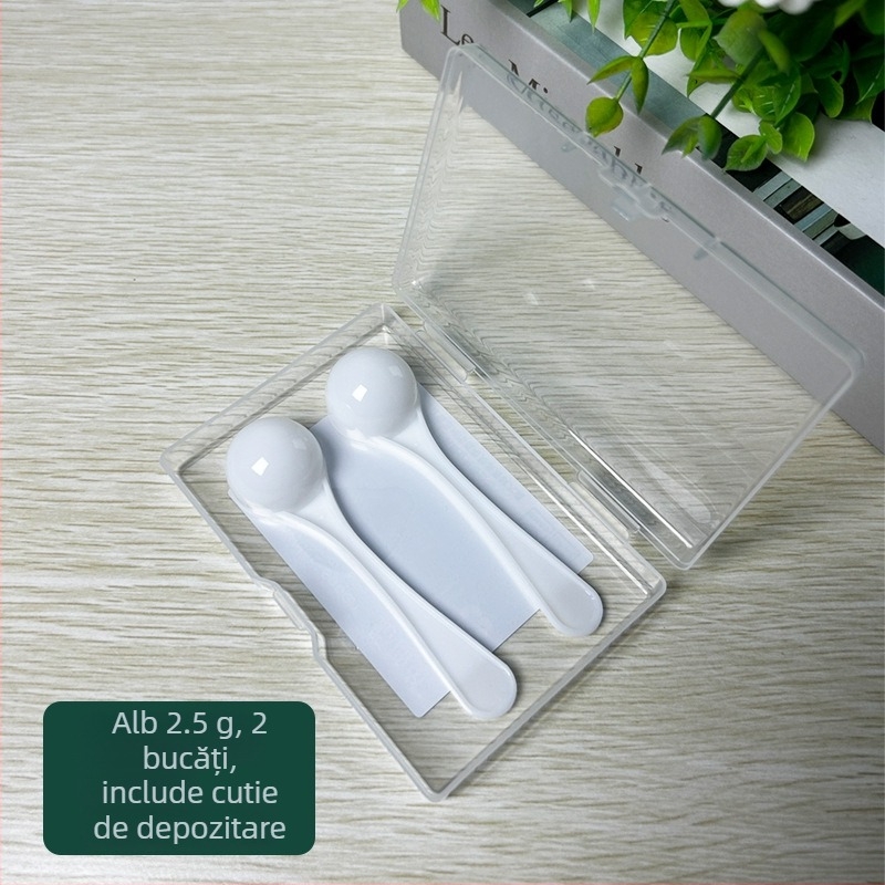 Linguriță măsurătoare pentru lapte praf de bebeluși, capacitate 15 ml, 2–3 secțiuni, material PP, stil modern minimalist, marcă Hardy Rabbit