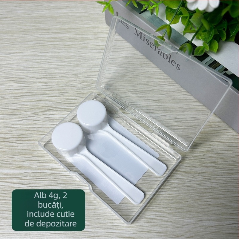 Linguriță măsurătoare pentru lapte praf de bebeluși, capacitate 15 ml, 2–3 secțiuni, material PP, stil modern minimalist, marcă Hardy Rabbit
