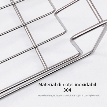 Raft pentru farfurii din oțel inoxidabil 304 — simplu, pentru dulap dezinfectare încorporat, cu drenaj, design modern