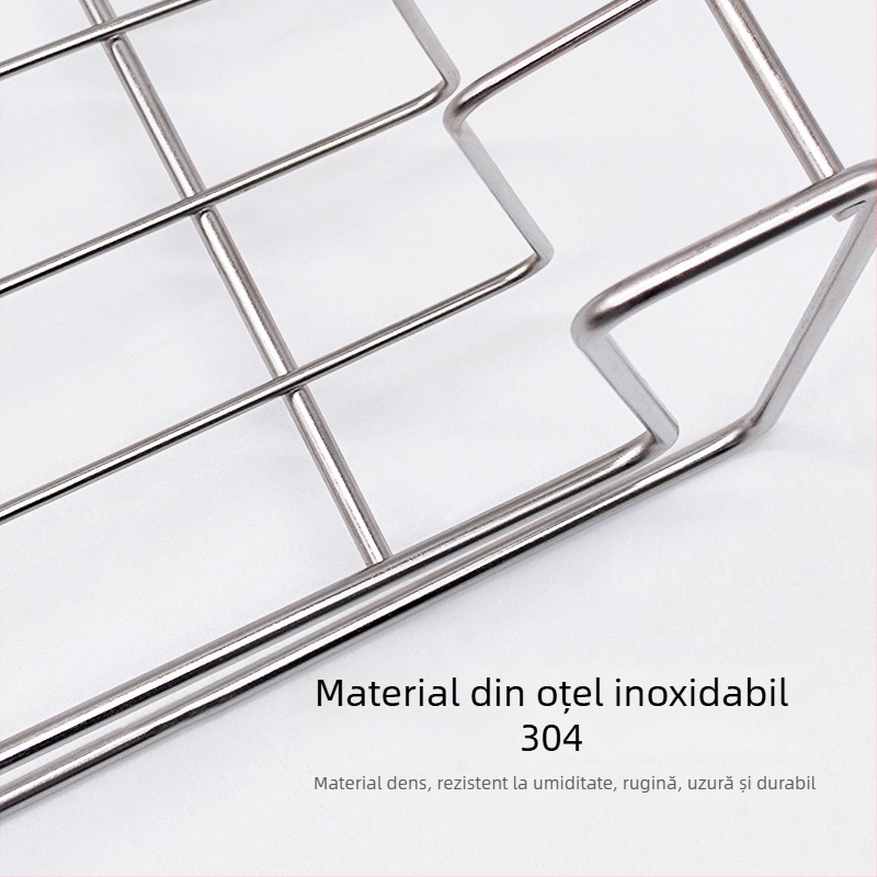 Raft pentru farfurii din oțel inoxidabil 304 — simplu, pentru dulap dezinfectare încorporat, cu drenaj, design modern