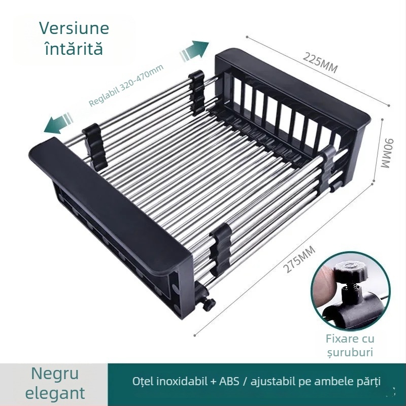 Raft pentru scurgerea vaselor, brand Excellence, material plastic, stil modern și minimalist, lansat în iarna 2013.