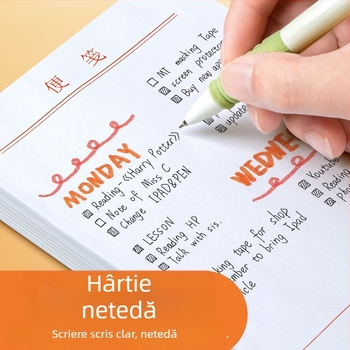 Set de caiete: fără adeziv, pagini goale de rupt, formă Paper Brick, ambalaj de bază