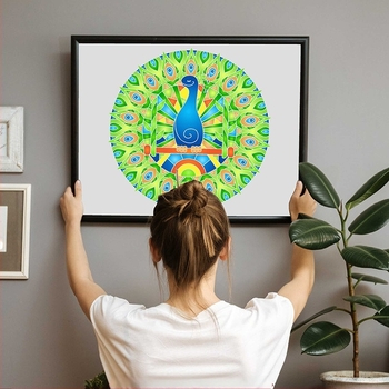 Boteng șablon din plastic pentru pictură mandală - proiecte DIY pentru artă de perete