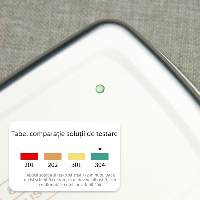 Cutie pentru prânz din oțel inoxidabil 304, pătrată, cutie pentru păstrarea prospectimii, incompatibilă cu microunde, fără izolație