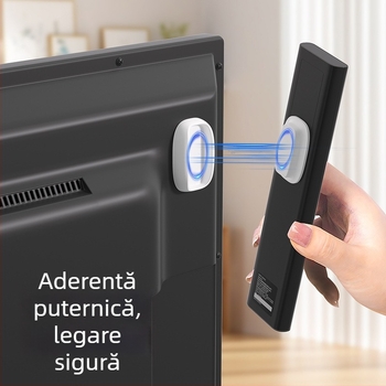 Cuier adeziv – cârlig unic, design modern minimalist, plastic, încărcare până la 1 kg