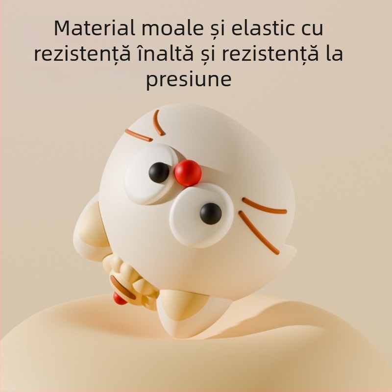 Protector de colț din silicon pentru masă – sferic, protecție a marginii, stil desen animat, anti-coliziune