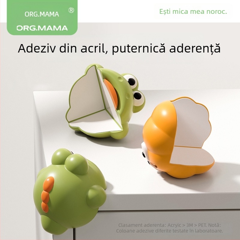 Org.mama / Mama Fruit protector colț pentru copii, design desen animat - formă specială, protecție împotriva loviturilor
